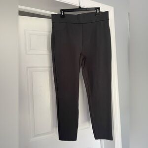 Women’s Dark Gray Ponte Ankle Pants
